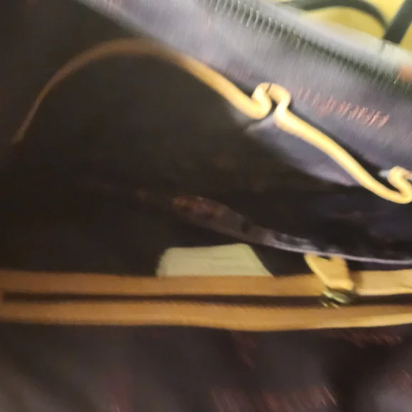 Anuschka Hand-Painted Floral Black Leather Bag 12x10 - Picture 4 of 7